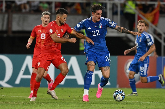 Италия потеряла победу над Северной Македонией, разыграв ничью в отборе на Евро-2024